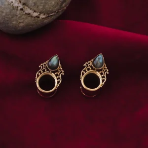 Tappo per le orecchie in labradorite