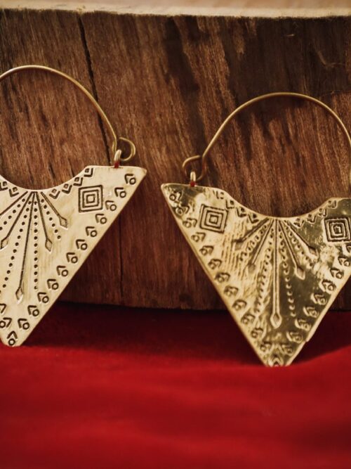 Mandala Minimalist Earring