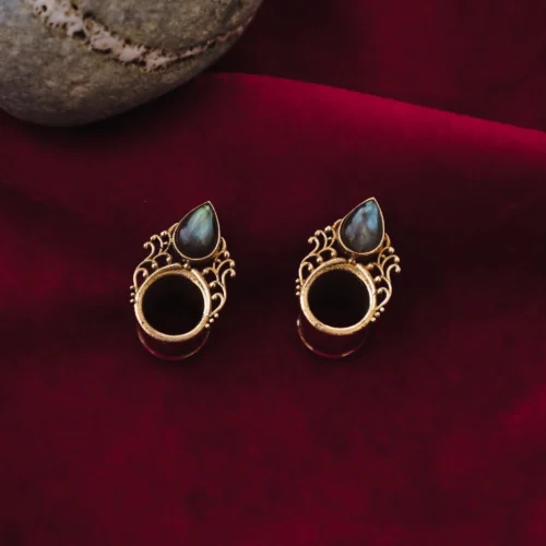 Labradorite Earplug