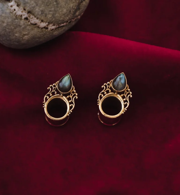 Labradorite Earplug