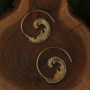 Orecchino a spirale zingara