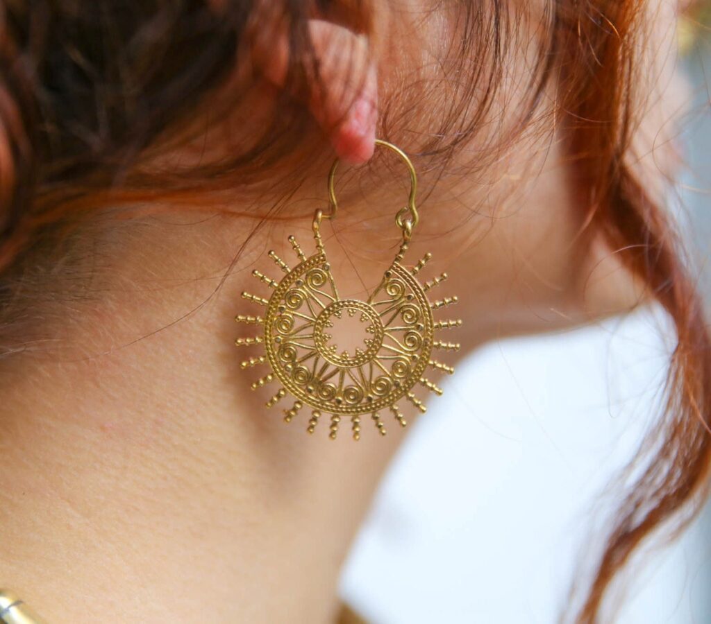 Viking Sun Earrings