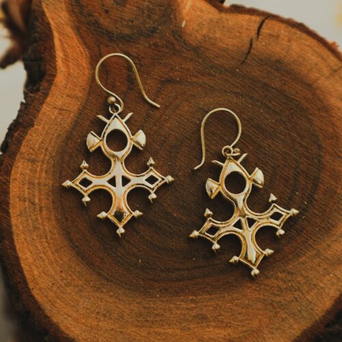 Agadez Cross Earrings