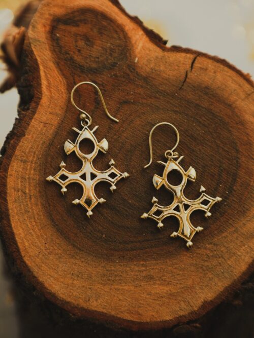 Agadez Cross Earrings