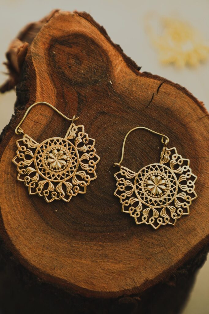 Boucles d’oreilles orientales