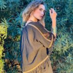 Lunar Fringe Poncho