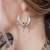 Silver Plated Gypsy Earring