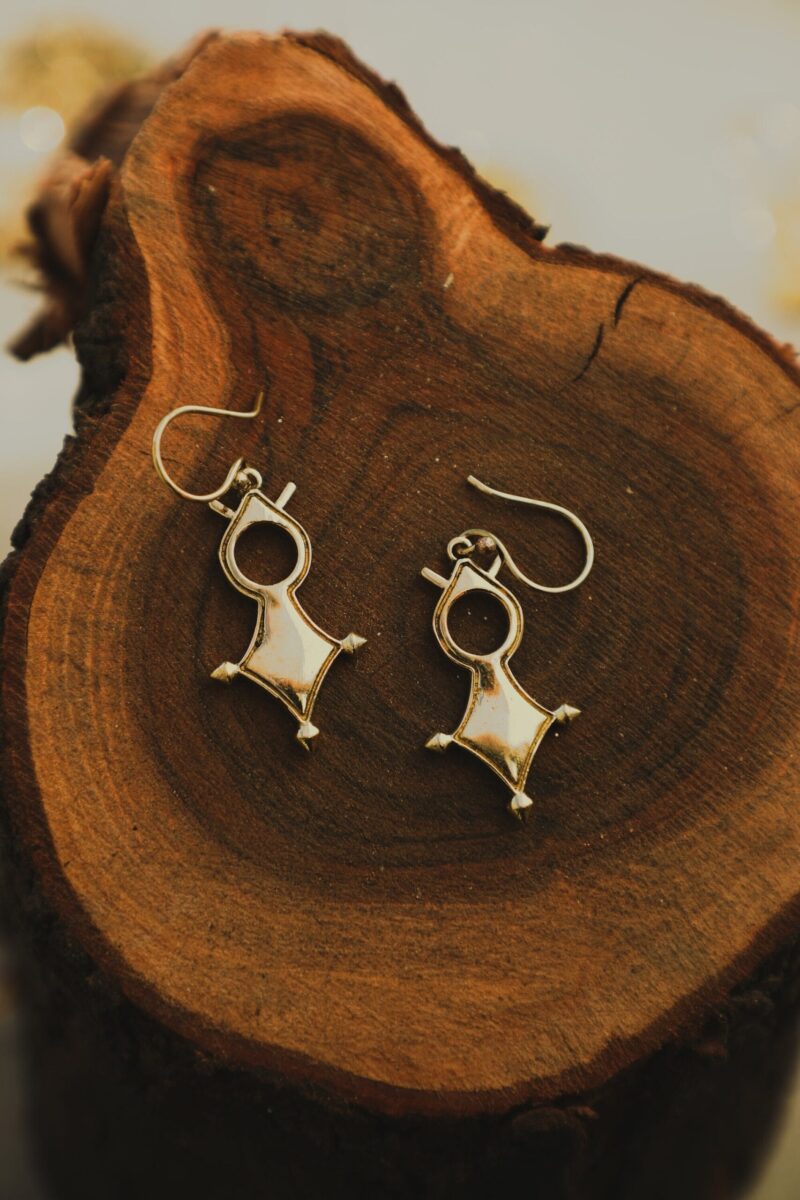 Agadez Kreuz Ohrringe