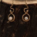 Boucles d’oreilles serpent