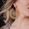 Big Geometric Earrings