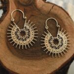 Pendientes de sol vikingo