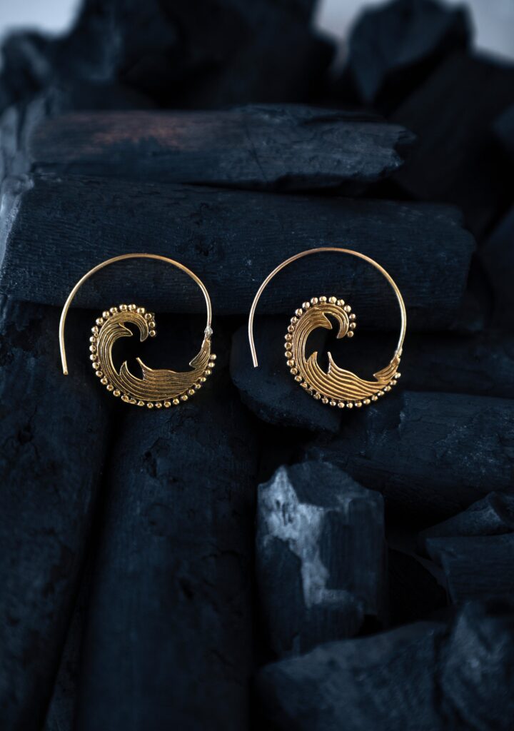 Gypsy Spiral Earring