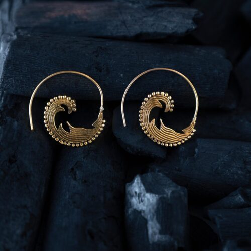 Gypsy Spiral Earring