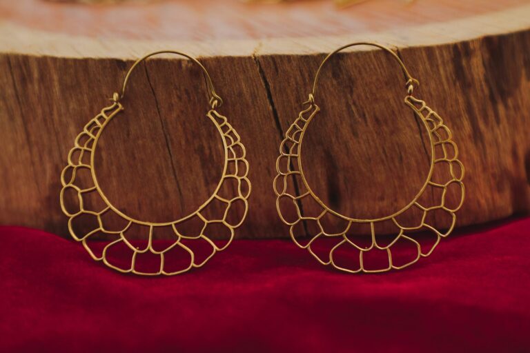 Boucles d’oreilles ruche