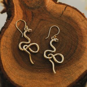 Infinity Serpent Earrings