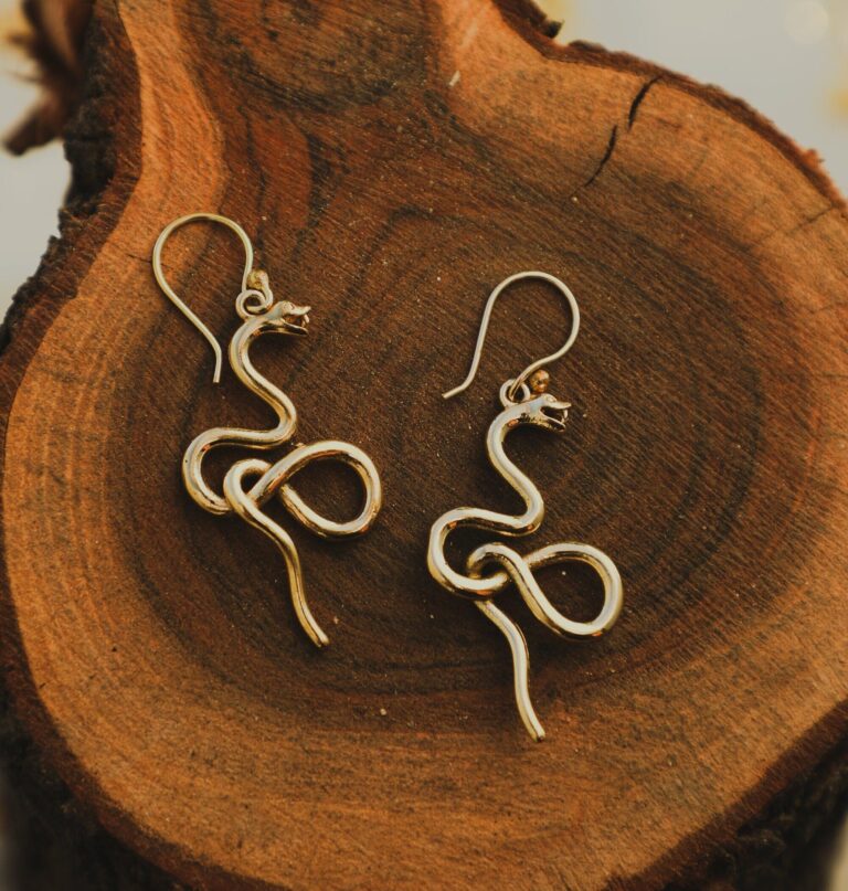 Boucles d’oreilles Infinity Serpent