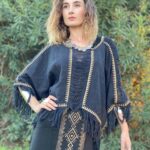 Lunar Fringe Poncho