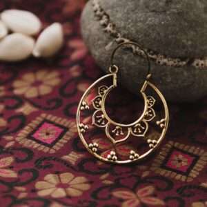 Boucle d’oreille Mandala