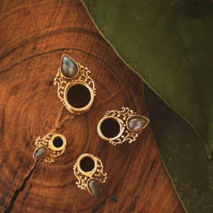 Tappo per le orecchie in labradorite