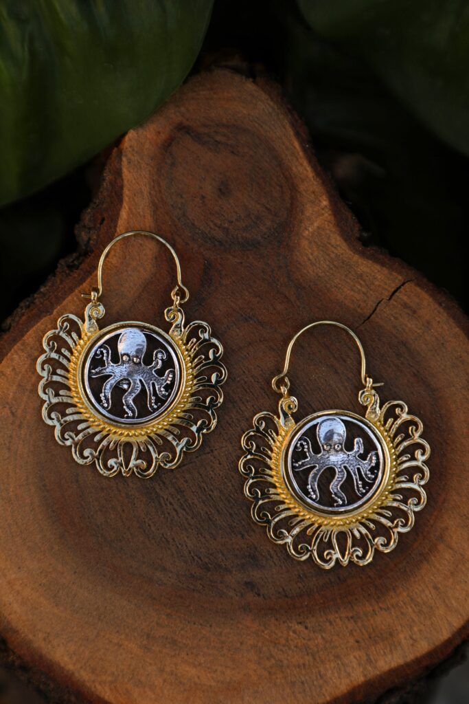 Octopus Earrings