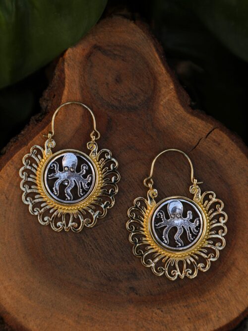 Octopus Earrings