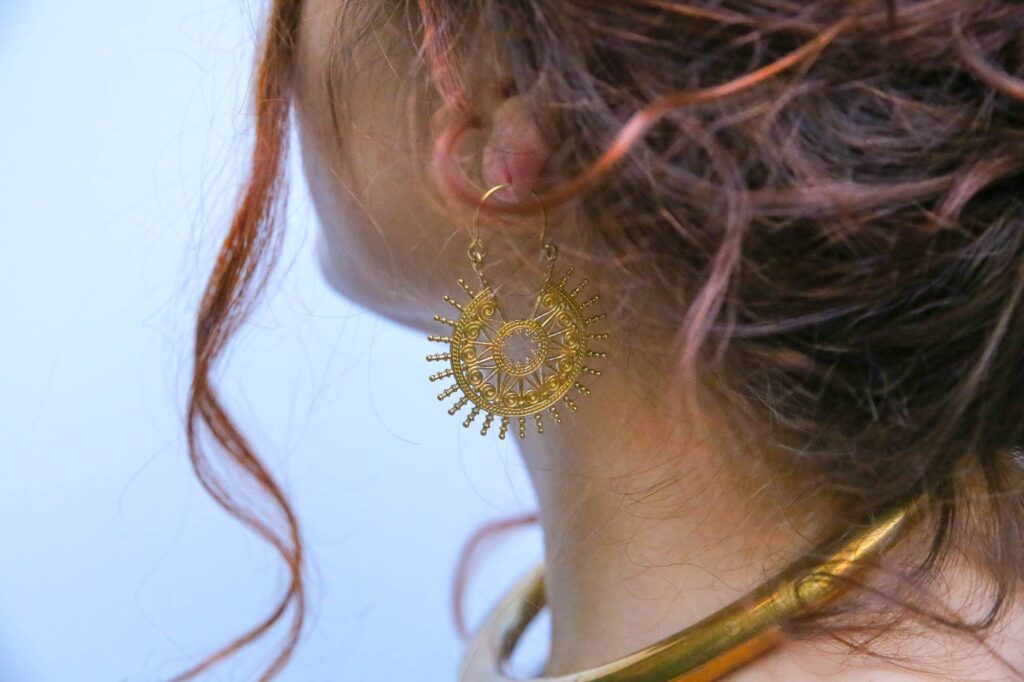 Viking Sun Earrings