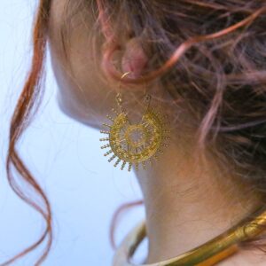 Viking Sun Earrings