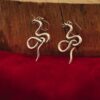 Infinity Serpent Earrings