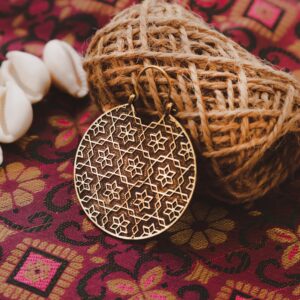Tribal Hoop Earrings