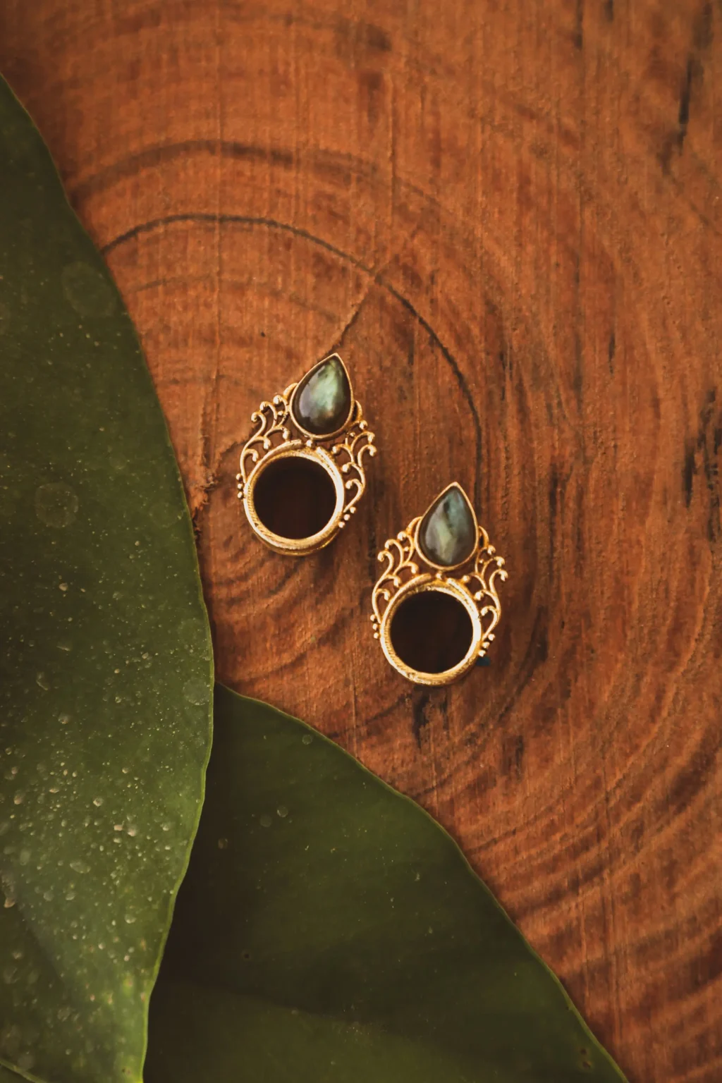 Tappo per le orecchie in labradorite