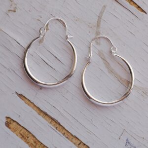 Pendientes de aro tribales