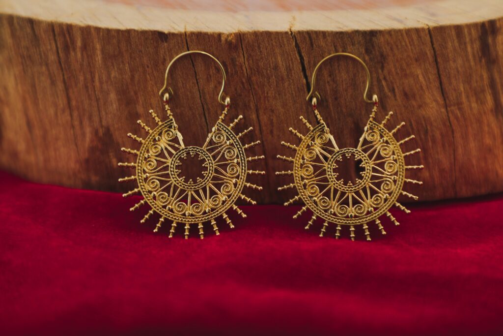 Viking Sun Earrings