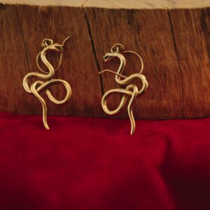 Infinity Serpent Earrings