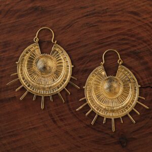 Tribal Shield Earrings