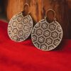Tribal Hoop Earrings