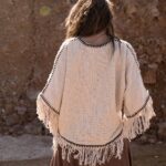 Lunar Fringe Poncho