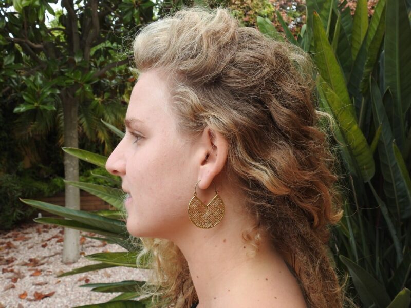 Pendientes perforados