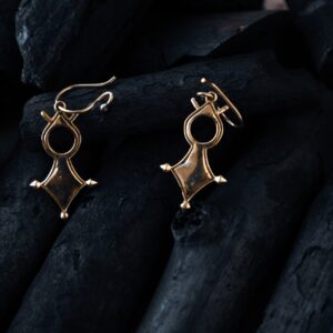 Agadez Kreuz Ohrringe