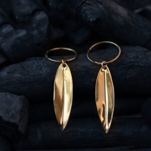 Tribal Leaf Earrings