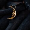 Orecchini Viso Luna