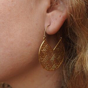 Pendientes perforados