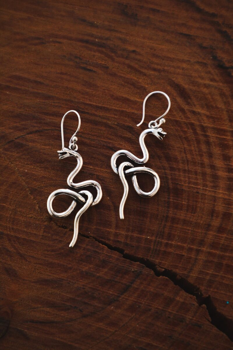 Infinity Serpent Earrings