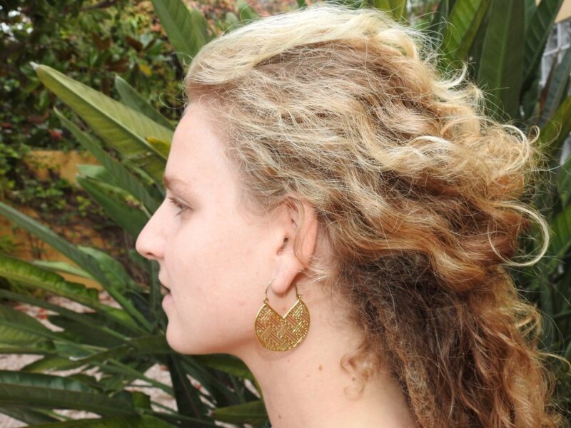 Pendientes perforados