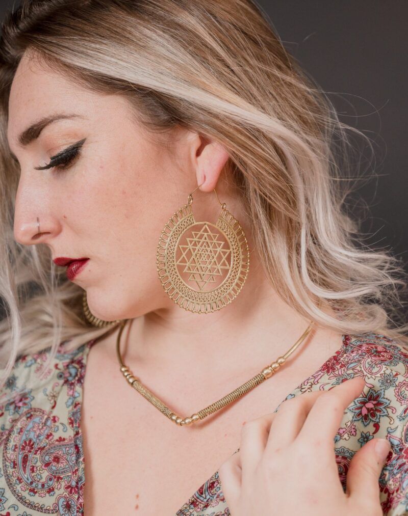 Pendientes geométricos grandes