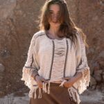 Lunar Fringe Poncho