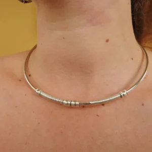 Flexible Draht Choker Halskette