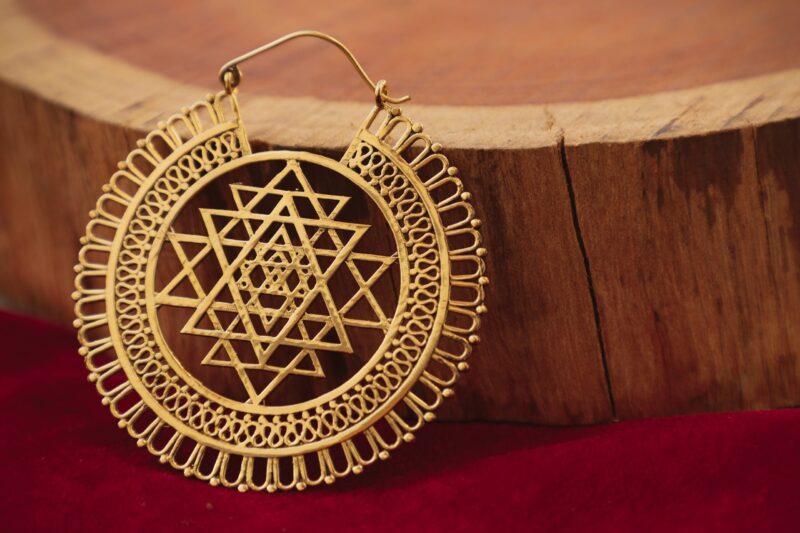 Pendientes geométricos grandes