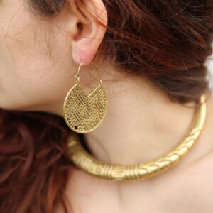 Pendientes perforados