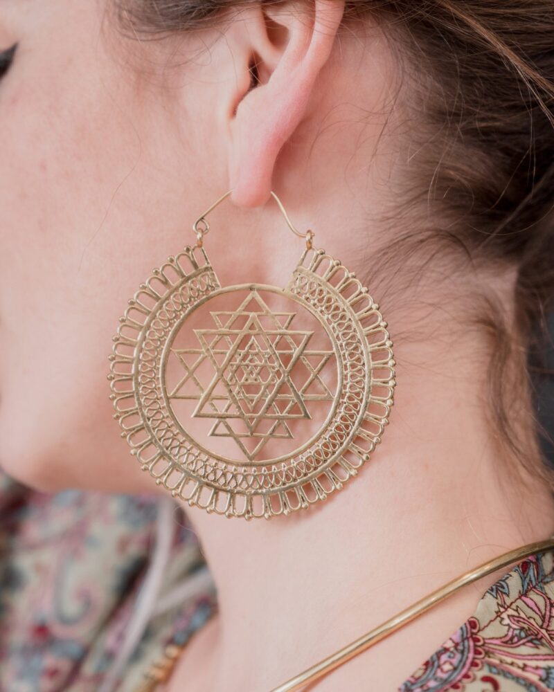 Pendientes geométricos grandes