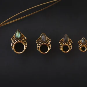 Tappo per le orecchie in labradorite